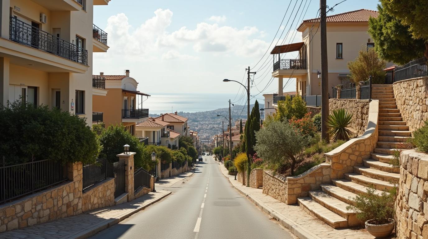 רחוב מגורים בחיפה